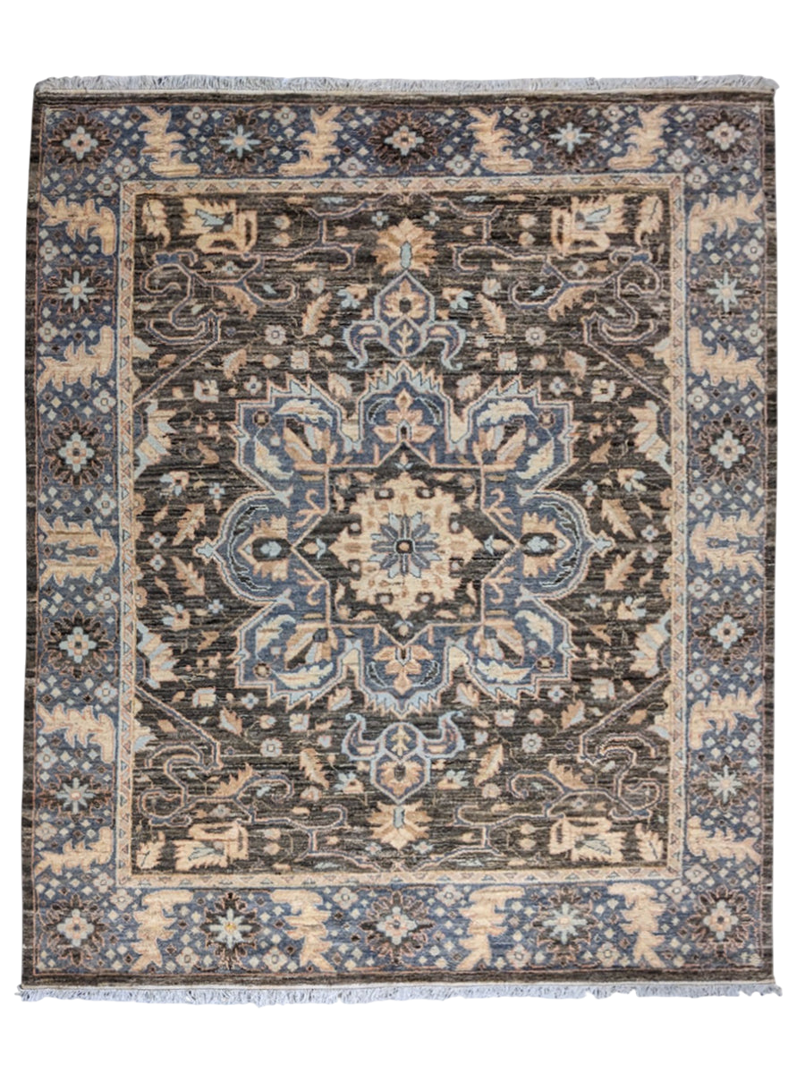 Wrealm Hand Knotted Rug-0