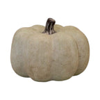 Dusty Green Large Ceramic Pumpkin Ornament-0