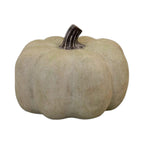 Dusty Green Medium Ceramic Pumpkin Ornament-0