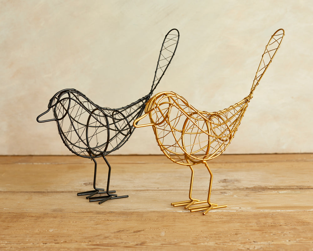 Avi Geometric Decorative Bird-0