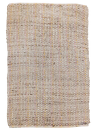 Braided Natural Jute Rug-0