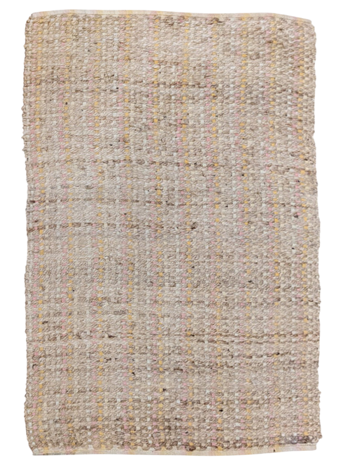 Braided Natural Jute Rug-0
