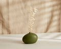 Joseline Ceramic Decorative Green Vase-0