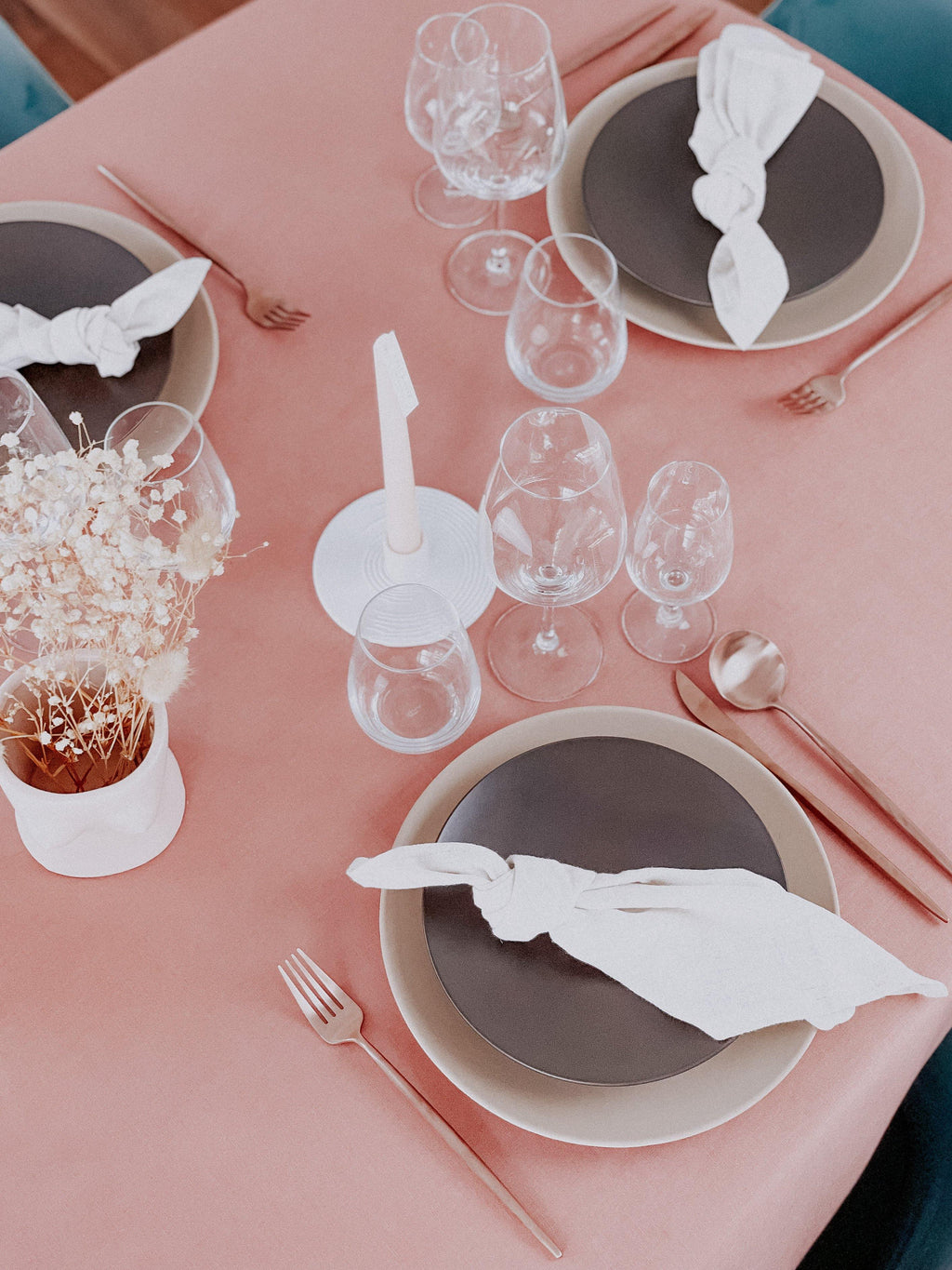 Battersea Linen Tablecloth – Unwashed Natural Pure Linen-3