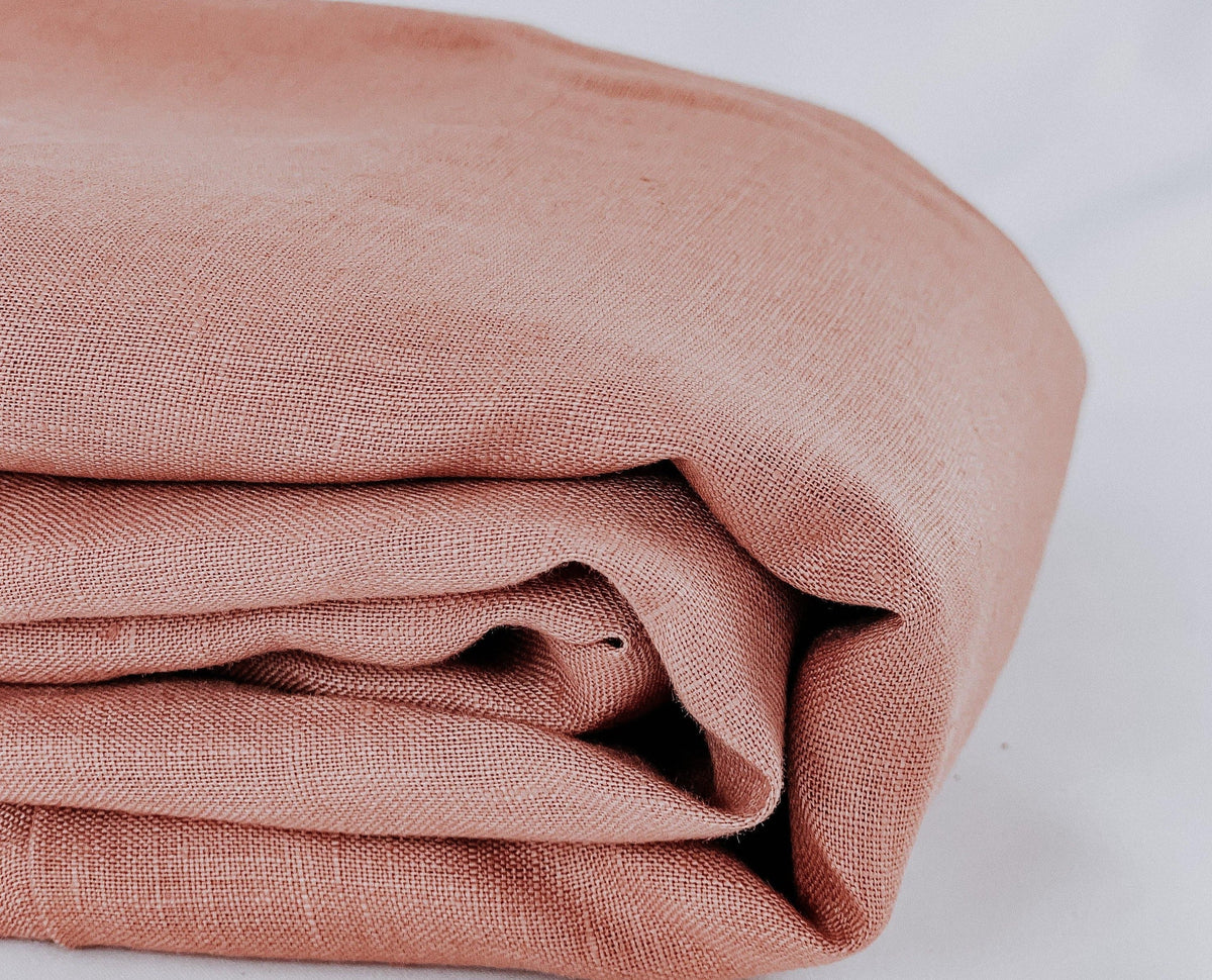 Battersea Linen Tablecloth – Unwashed Natural Pure Linen-0