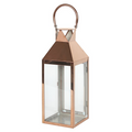 Large Vintage Copper Candle Lantern-0