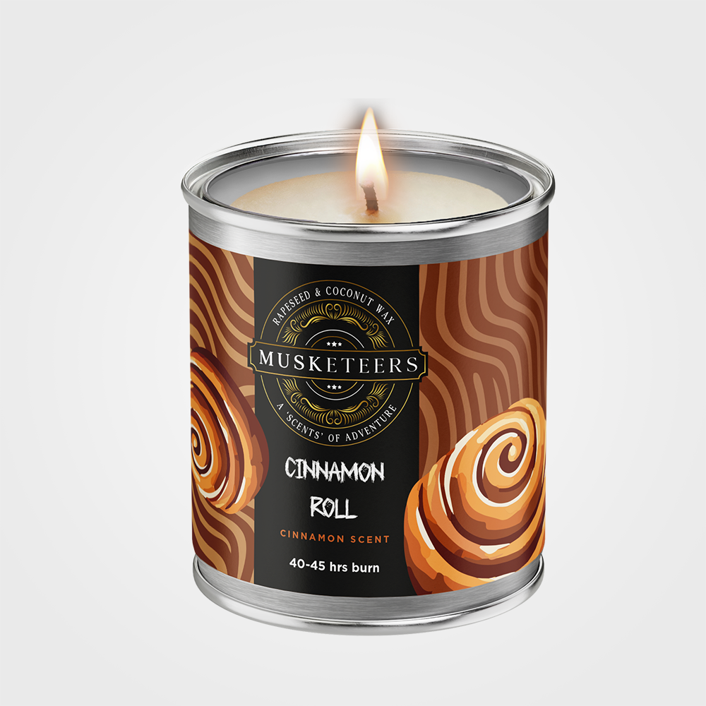 Warm Spiced Luxury Candle Cinnamon Scented -0