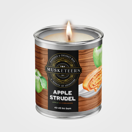 Apple Strudel Luxury Bakery Candle-0
