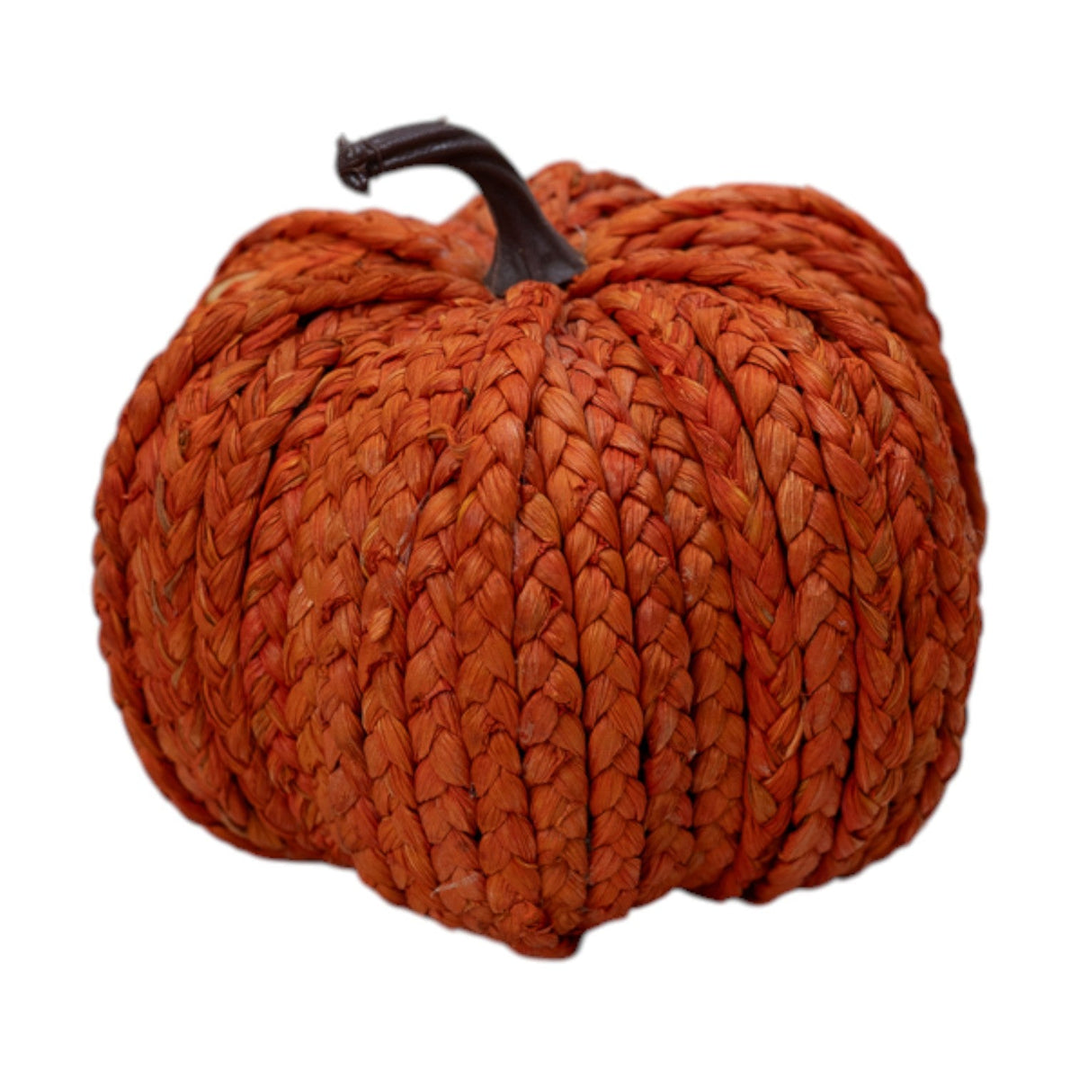 Wicker Pumpkin (17cm)-0