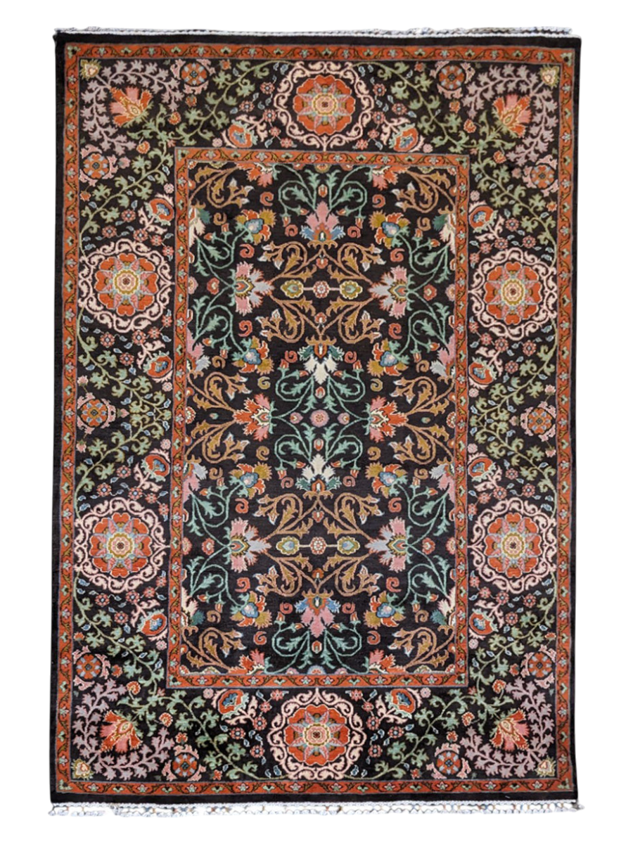 Suzani Hand Knotted Chobi Rug-0