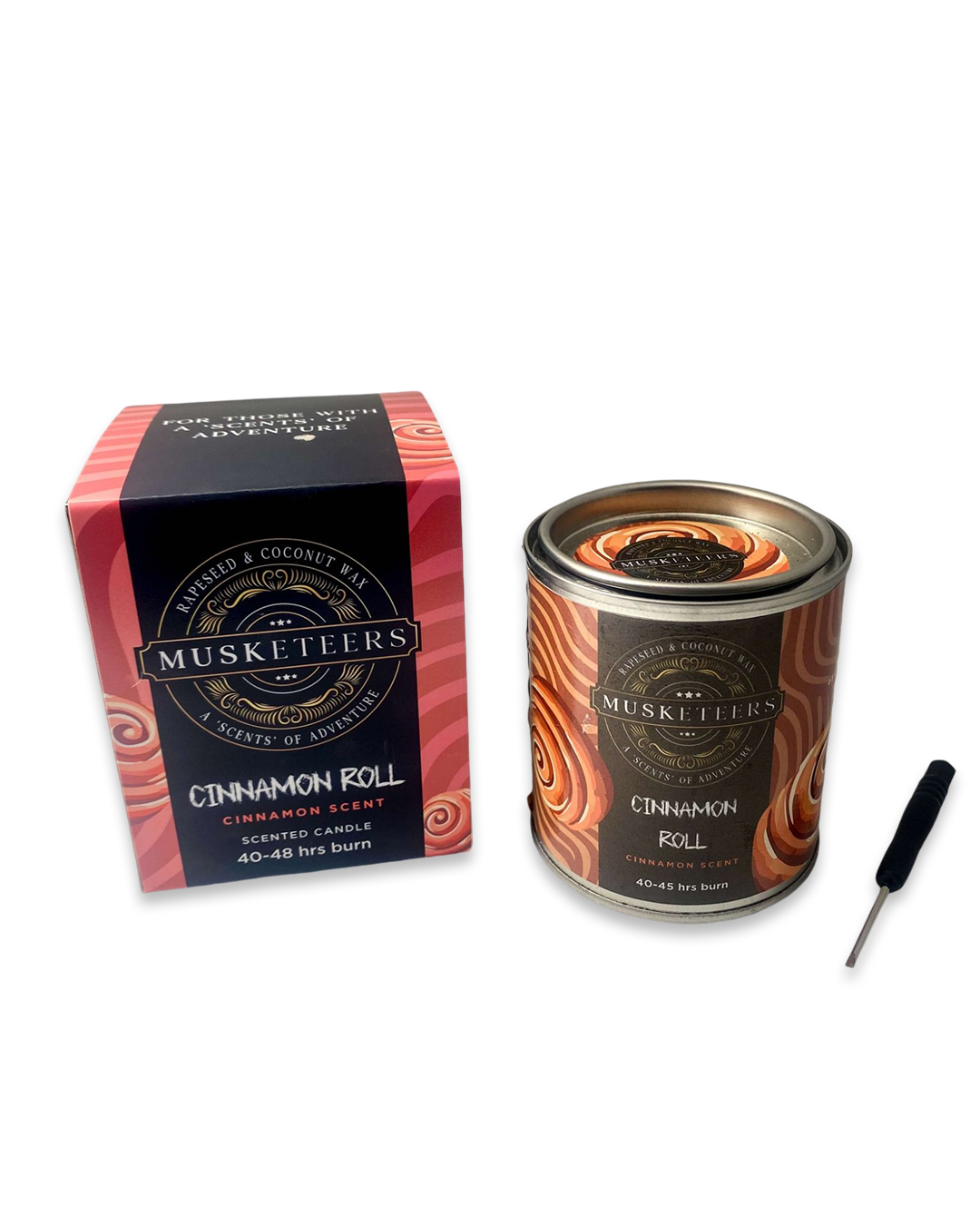Warm Spiced Luxury Candle Cinnamon Scented -1