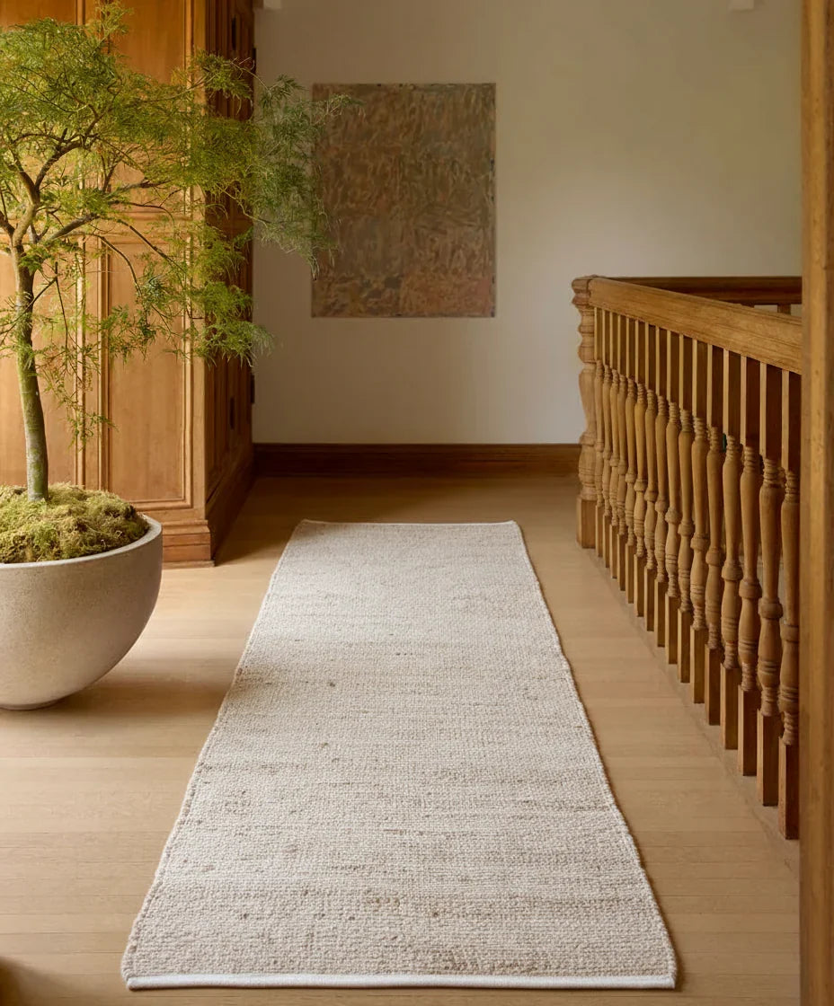 Flatweave Natural Jute Runner-1